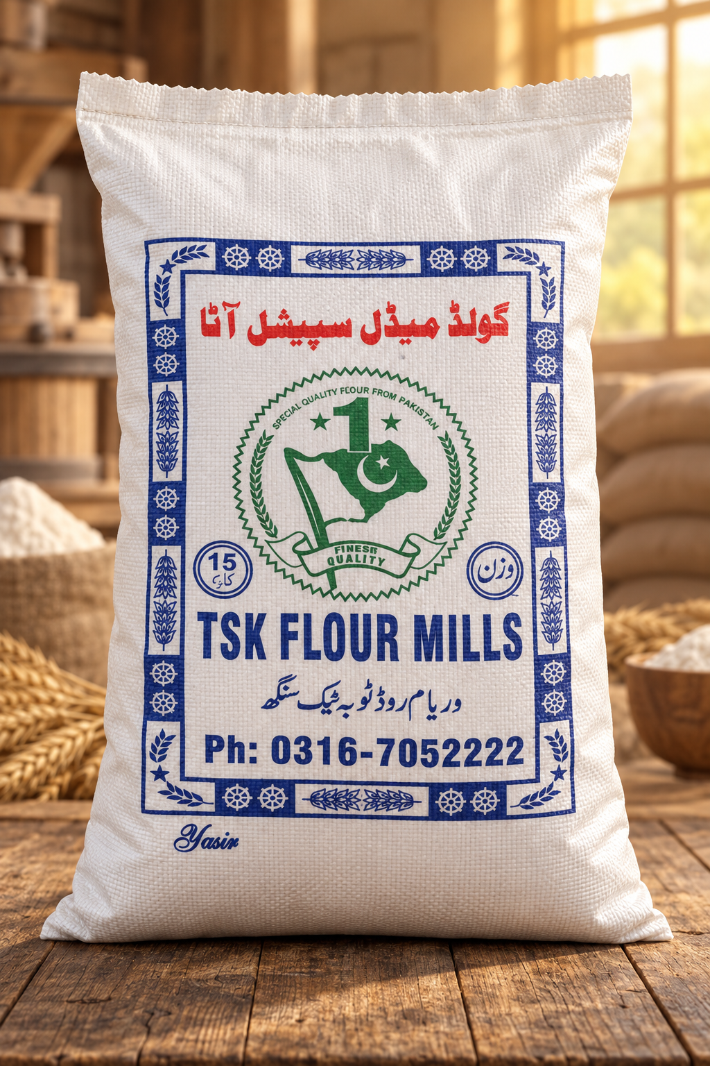 Classic TSK Atta 15 kilogram bag